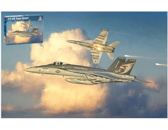 Italeri IT2791 F/A 18E SUPERHORNET KIT 1:48 Modellino