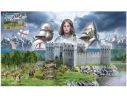 Italeri IT6185 100 YEARS WAR - CASTLE UNDER SIEGE KIT 1:72 Modellino