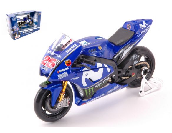 Maisto MI31594MV YAMAHA YZR-M1 MAVERICK VINALES MOTOGP N.25 1:18 Modellino
