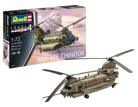 Revell RV03876 MH-47 CHINOOK KIT 1:72 Modellino