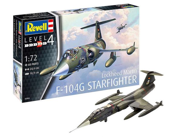 Revell RV03879 F-104 G STARFIGHTER NL/B KIT 1:72 Modellino