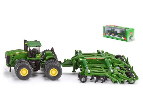 Sky Marks SK1856 TRATTORE JOHN DEERE C/ERPICE AMAZONE CENTAUR 1:87 Modellino