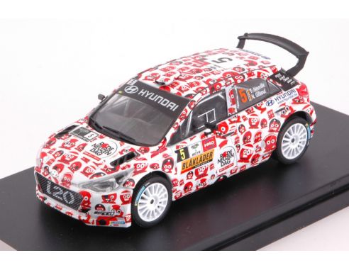 Trofeu TFMNP510 HYUNDAI R5 N.5 WINNER RALLY YPRES 2018 T.NEUVILLE-N.GILSOUL 1:43 Modellino
