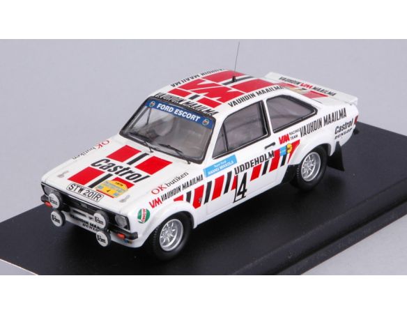 Trofeu TFRRSE03 FORD ESCORT MK2 N.4 SWEDEN RALLY 1979 MIKKOLA-HERTZ 1:43 Modellino