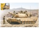Italeri IT6571 M1 A2 ABRAMS WITH INFANTRY KIT 1:35 Modellino