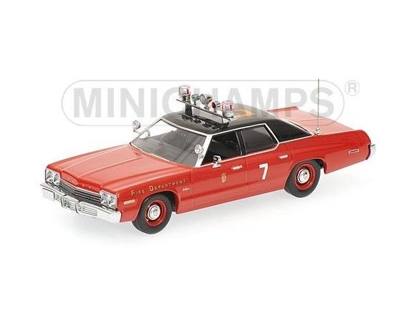 Minichamps PM400144790 DODGE MONACO 1974 FIRE CHIEF 1:43 Modellino