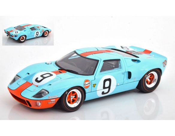 Solido SL1803001 FORD GT40 GULF N.9 WINNER LM 1968 P.RODRIGUEZ-L.BIANCHI 1:18 Modellino