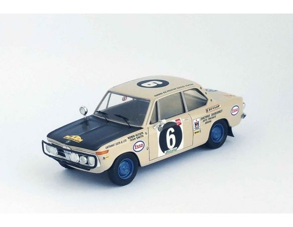 Trofeu TFRRDE17 BMW 2002 TI N.6 EAST AFRICAN SAFARI 1971 ULYATE-SMITH 1:43 Modellino