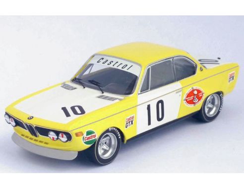 Trofeu TFRRIT08 BMW 2800 CS N.10 2nd MONZA 1972 XHENCEVAL-PELTIER 1:43 Modellino