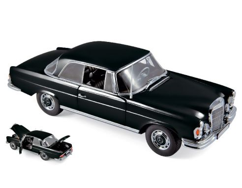 Norev NV183432 MERCEDES 280 SE COUPE 1969 BLACK 1:18 Modellino