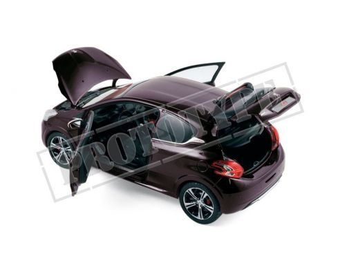 Norev NV184812 PEUGEOT 208 GTi 2013 PERLA NERA BLACK 1:18 Modellino