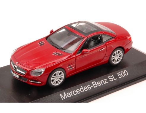 Norev NV351340 MERCEDES SL500 2012 RED METALLIC 1:43 Modellino