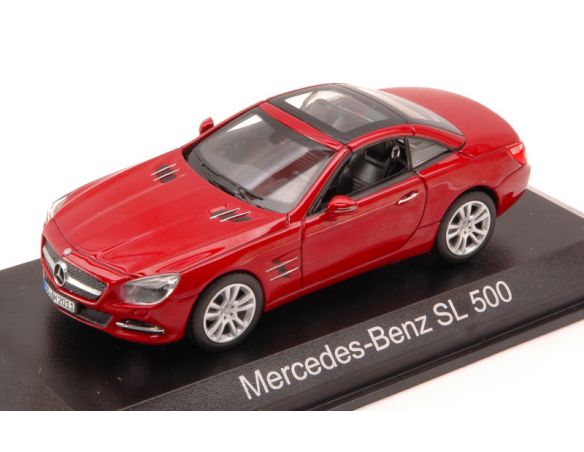 Norev NV351340 MERCEDES SL500 2012 RED METALLIC 1:43 Modellino