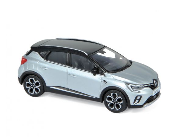 Norev NV517775 RENAULT CAPTUR 2020 SILVER & BLACK ROOF 1:43 Modellino