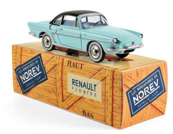 Norev NVCL5122 RENAULT FLORIDE 1959 BLEU NARVIK & NOIR 1:43 Modellino