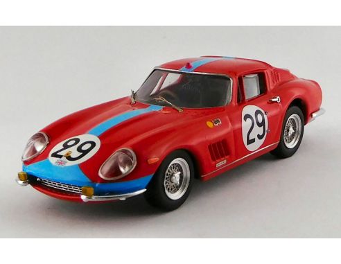 Best Model BT9084-2 FERRARI 275 GTB N.29 8th LM 1966 P.COURAGE-R.PIKE 1:43 Modellino