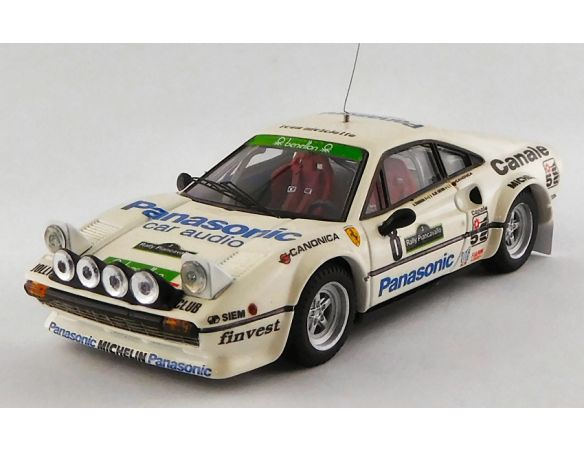 Best Model BT9763 FERRARI 308 GTB GR.4 N.8 WINNER RALLY PIANCAVALLO 1982 TOGNANA-DE ANTONI Modellino