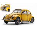 SunStar SS5219 VW BEETLE SALOON 1961 YELLOW AGED (INVECCHIATO) 1:12 Modellino