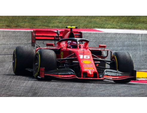 Looksmart LS18F1020 FERRARI SF90 N.16 5th CHINA GP 2019 1000th FERRARI GP C.LECLERC 1:18 Modellino