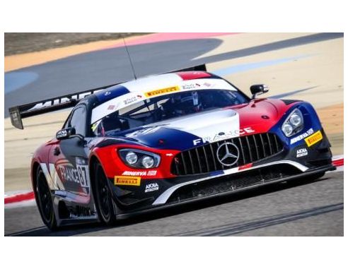 Spark Model S6306 MERCEDES GT3 N.87 FIA GT CUP BAHRAIN 2018 BEAUBELIQUE-PLA 1:43 Modellino