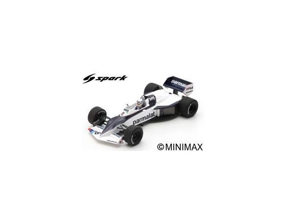 Spark Model S7105 BRABHAM BT52 RICCARDO PATRESE 1983 N.6 DNF BRAZILIAN GP 1:43 Modellino
