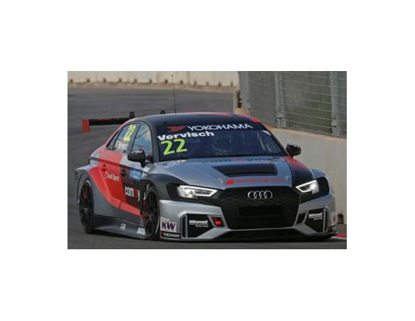 Spark Model S8959 AUDI RS3 N.22 2nd RACE 3 WTCR MARRAKESH 2019 F.VERVISCH 1:43 Modellino