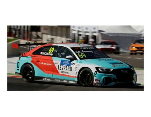 Spark Model S8960 AUDI RS3 N.69 2nd RACE 2 WTCR MARRAKESH 2019 J.K.VERNAY 1:43 Modellino