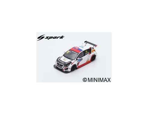 Spark Model SA180 PEUGEOT 308 N.70 RACE 1 WTCR MACAU GRAND PRIX 2018 MATO HOMOLA 1:43 Modellino