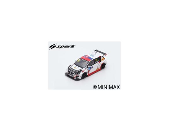 Spark Model SA180 PEUGEOT 308 N.70 RACE 1 WTCR MACAU GRAND PRIX 2018 MATO HOMOLA 1:43 Modellino