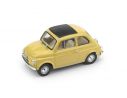 Brumm BM0455-05 FIAT 500F CHIUSA 1971-1973 GIALLO THAITI INTERNO BEIGE UPDATE 1:43 Modellino