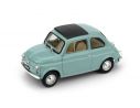 Brumm BM0455-16 FIAT 500F CHIUSA 1965-1971 GRIGIO GARDA INTERNO BEIGE 1:43 Modellino