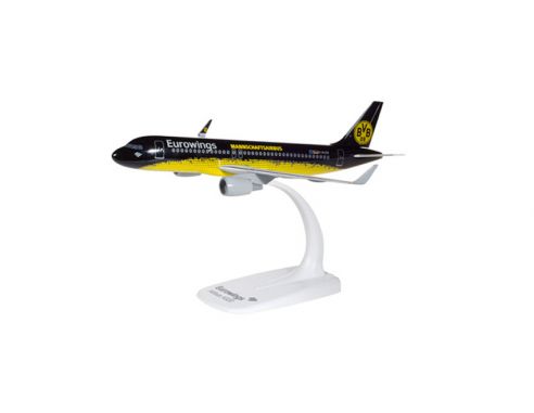 Herpa HP611312 AIRBUS A320 EUROWINGS BVB MANNSCHAFTSAIRBUES 1:200 Modellino