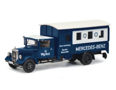 Schuco SH3106 MERCEDES LO 2750 SPEZIALWERKST 1:43 Modellino