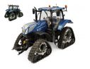 Universal Hobbies UH5365 TRATTORE NEW HOLLAND T7.225 BLUE POWER WITH TRIANGULAR TRACKS 1:32 Modellino
