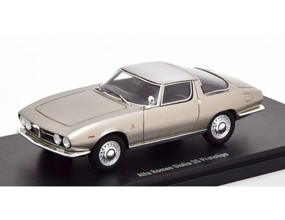 Autocult ATC90113 ALFA ROMEO GIULIA SS PROTOTIPO BERTONE 1965 SILVERGOLD 1:43 Modellino
