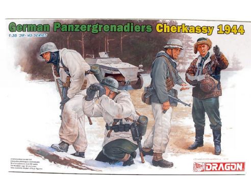 Dragon D6490 PANZERGRENADIERS CHERKASSY 1944 KIT 1:35 Modellino