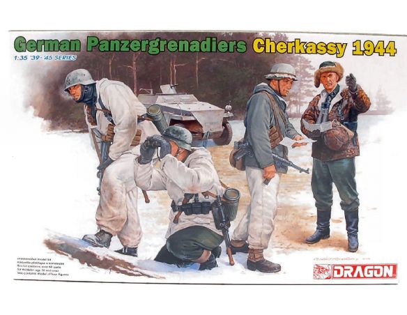 Dragon D6490 PANZERGRENADIERS CHERKASSY 1944 KIT 1:35 Modellino