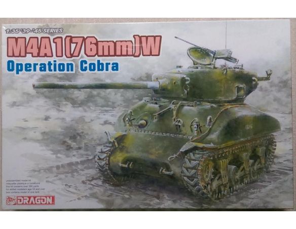 Dragon D6740 M4 SHERMAN COMPOSITE HULL PTO KIT 1:35 Modellino