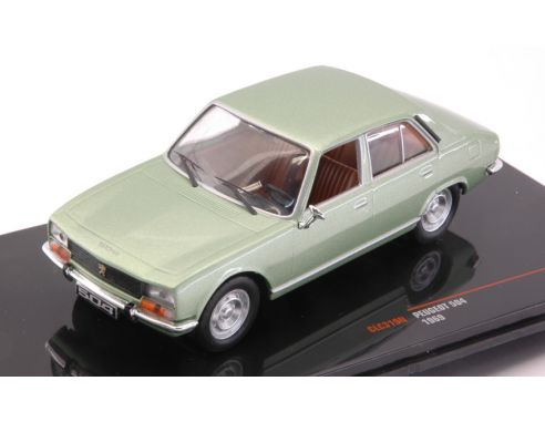 Ixo model CLC319N PEUGEOT 504 1969 MET.GREEN 1:43 Modellino
