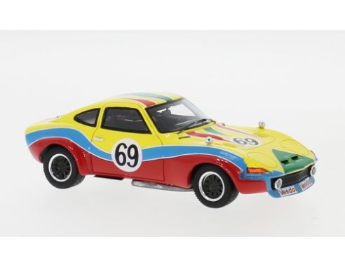 Neo Scale Models NEO45806 OPEL GT STONEMASON N.69 GP NURBURGRING 1972 B.DOLK 1:43 Modellino