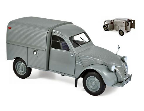 Norev NV181490 CITROEN 2CV FOURGONNETTE 1957 GREY 1:18 Modellino