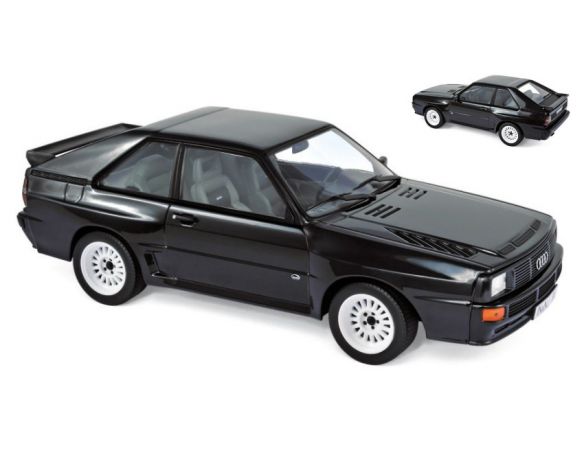 Norev NV188315 AUDI SPORT QUATTRO 1985 BLACK 1:18 Modellino