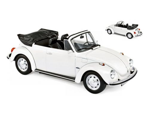 Norev NV188524 VW 1303 CABRIOLET 1972 WHITE 1:18 Modellino
