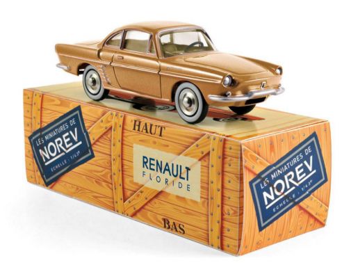 Norev NVCL5121 RENAULT FLORIDE 1959 JAUNE BAHAMA METALLISE  1:43 Modellino