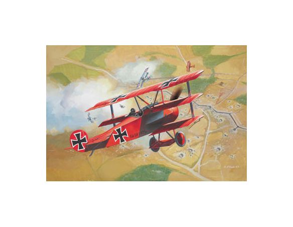 Revell RV04116 FOKKER DR.1 TRIPLANE 1918 KIT 1:72 Modellino