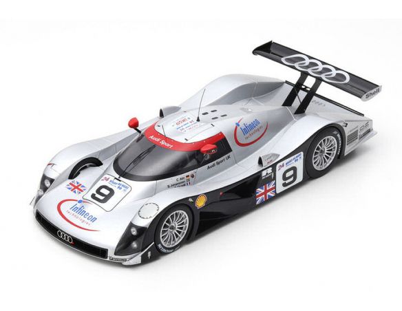 Spark Model S18339 AUDI R8C N.9 LM 1999 S.JOHANSSON-S.ORTELLI-C.ABT 1:18 Modellino