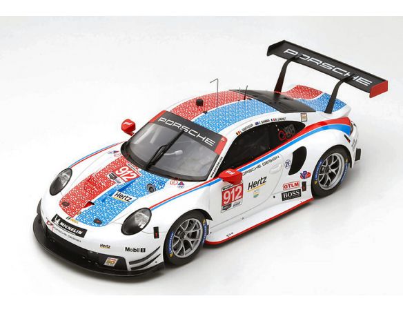Spark Model S18US007 BMW M6 GT3 N.34 WALK.MOTORSPORT 2018 Rd.9 KROGNES-PITTARD-ADAMS 1:18 Modellino