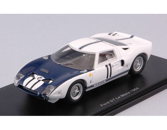 Spark Model S4079 FORD GT N.11 LM 1964 R.GINTHER-M.GREGORY 1:43 Modellino