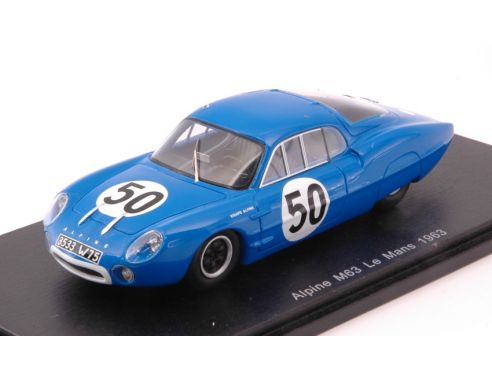 Spark Model S5484 ALPINE M63 N.50 LM 1963 B.BOYER-G.VERRIER 1:43 Modellino