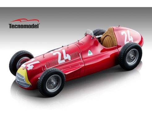 Tecnomodel TMD18147C ALFA ROMEO ALFETTA 159 M N.24 WINN.SWISS GP 1951 FANGIO 1:18 Modellino